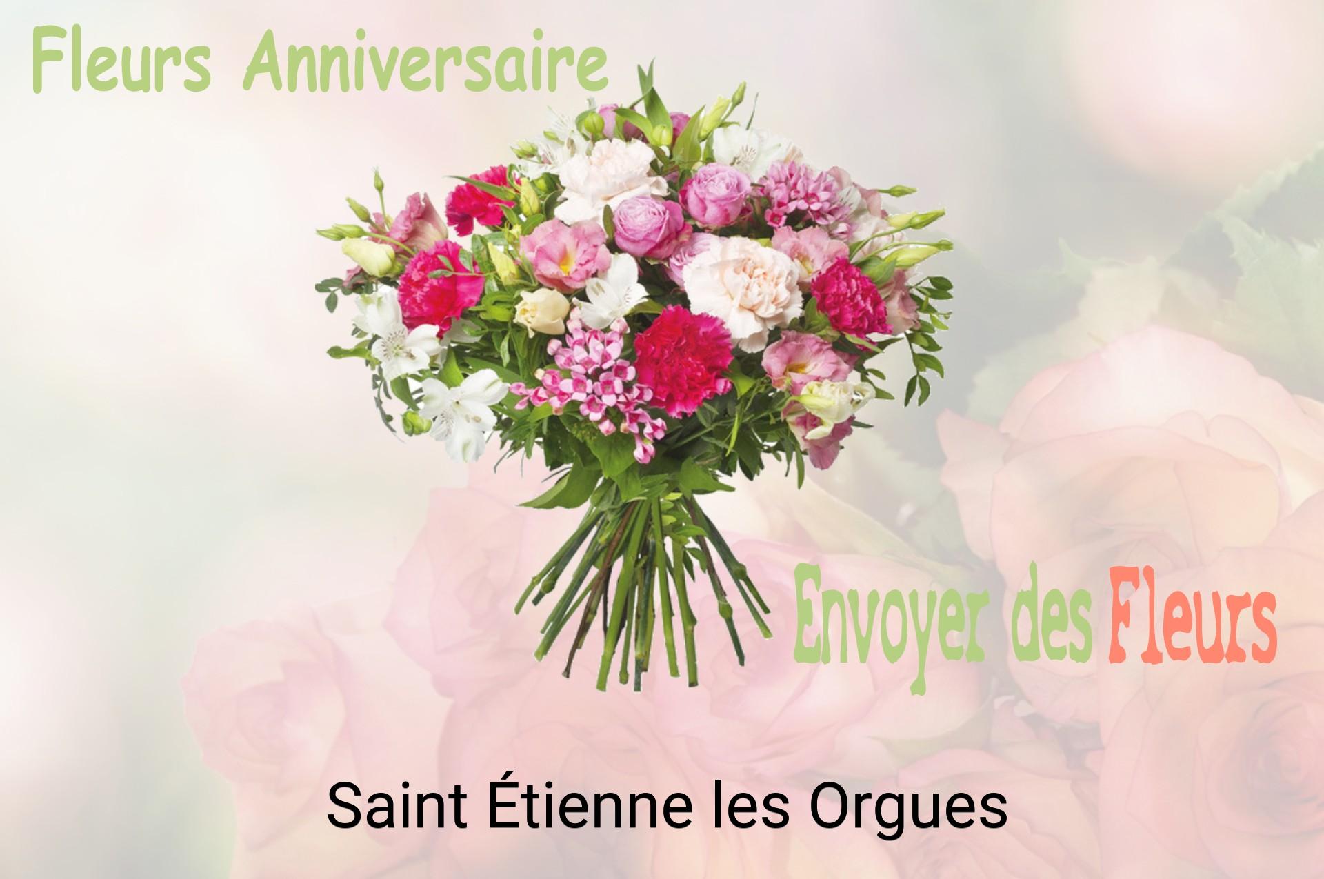 Bouquet de fleurs d’anniversaire livré à Saint-Étienne-les-Orgues