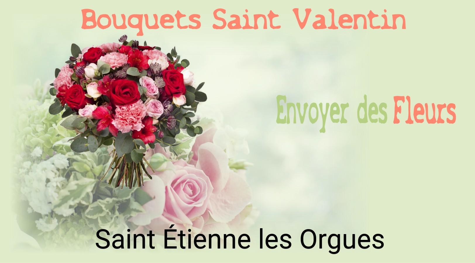 Roses de Saint-Valentin livrées à Saint-Étienne-les-Orgues